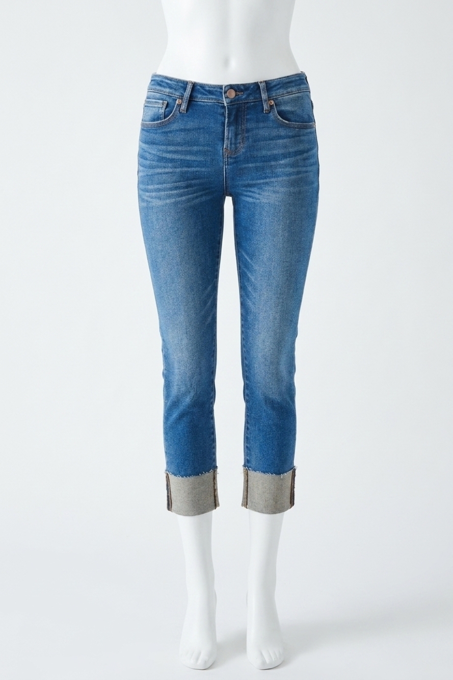 NEW DEAR JOHN DENIM blaire cuffed jean in west tucson